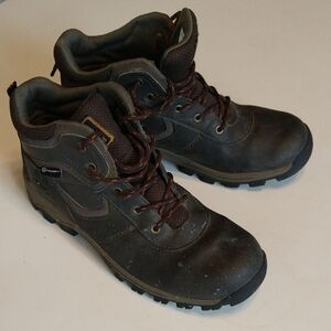 Boy's Outdoor Hiking Boots - Dark Brown - Timberland